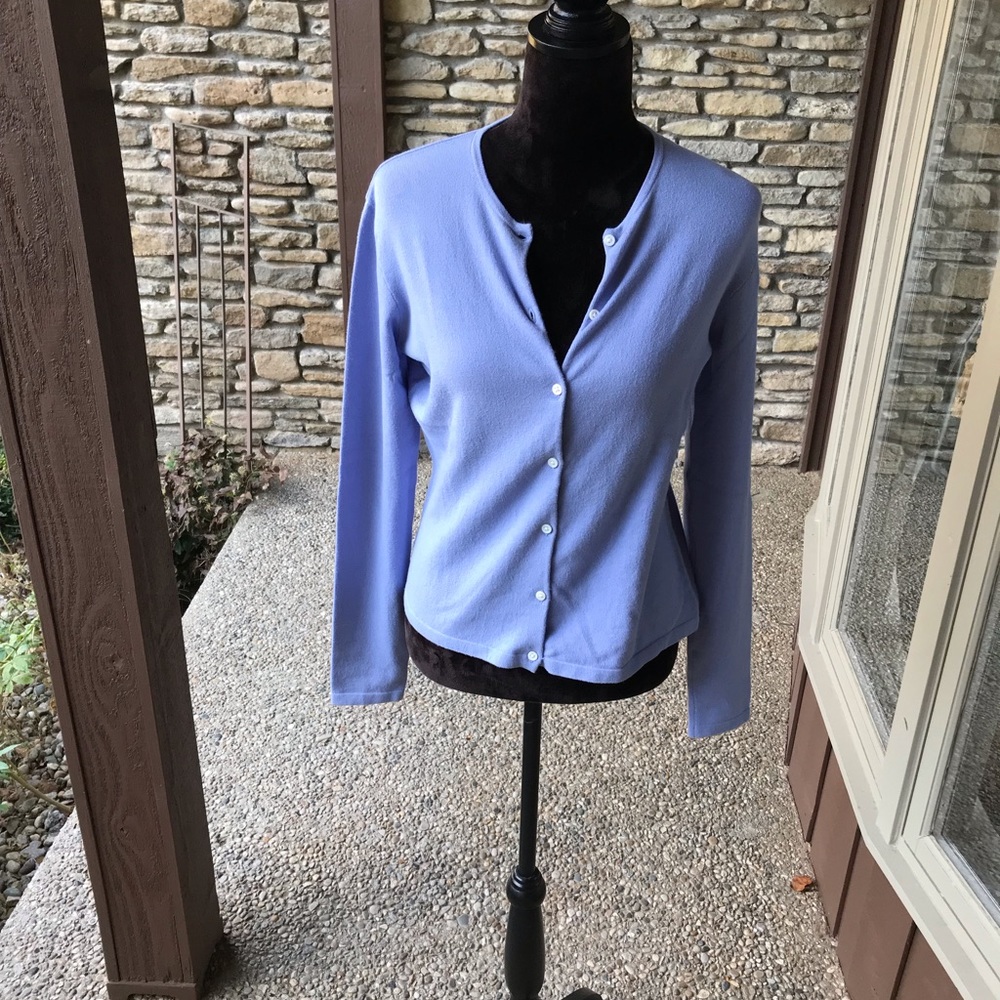 Lilly Pulitzer light blue sweater